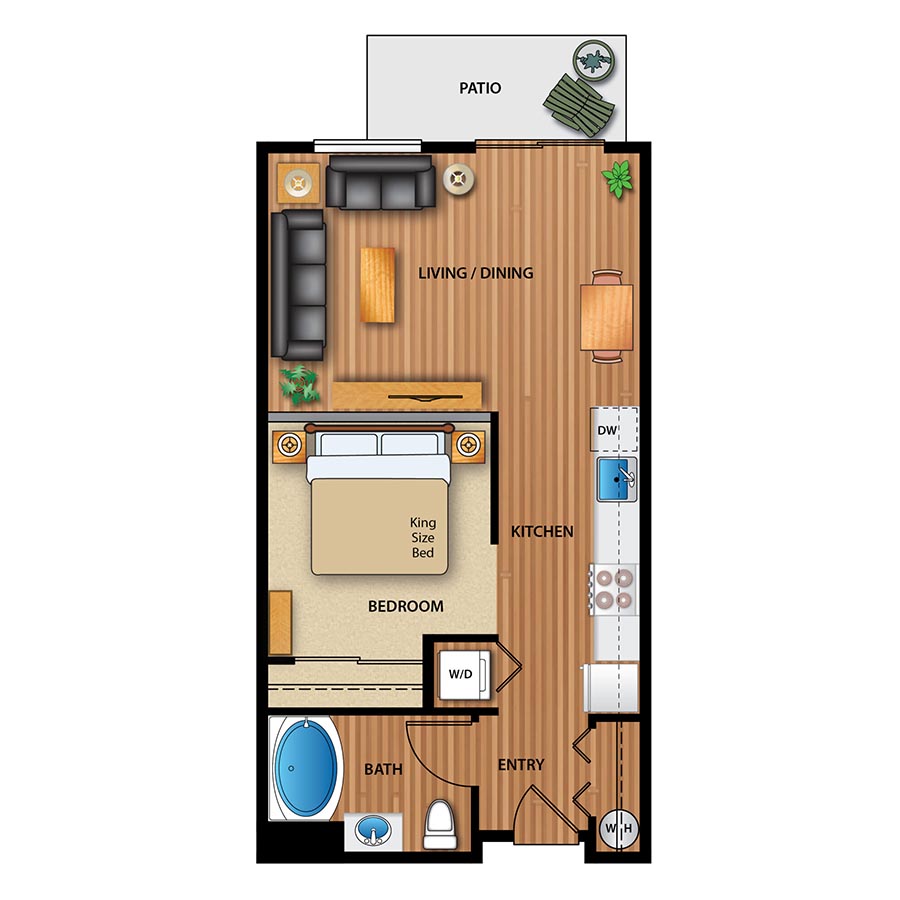 Tanager floor plan