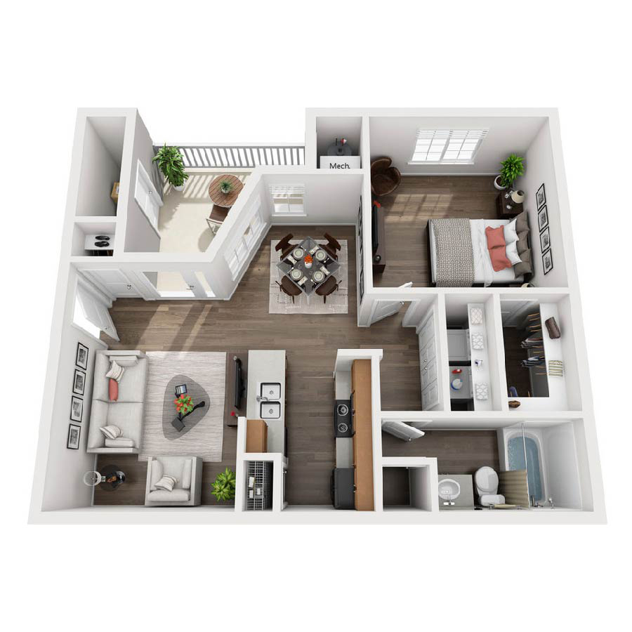 A1 floor plan