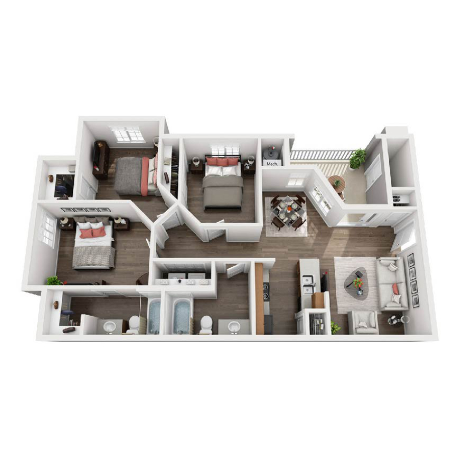 D1 floor plan