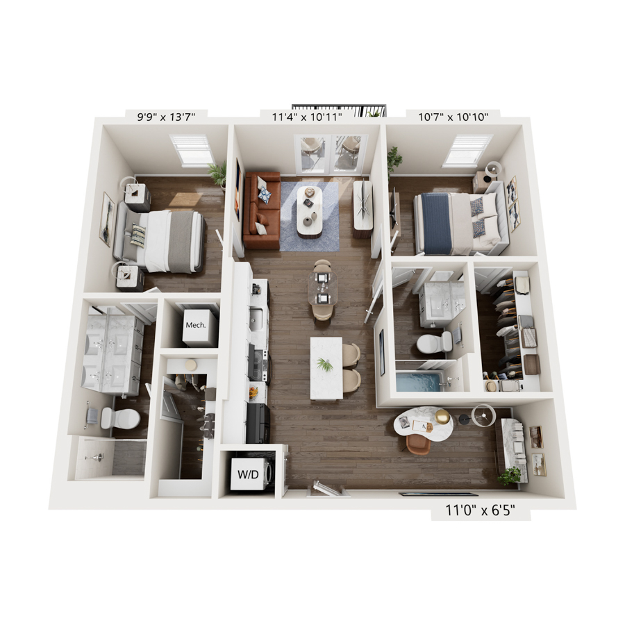 B2.1t floor plan