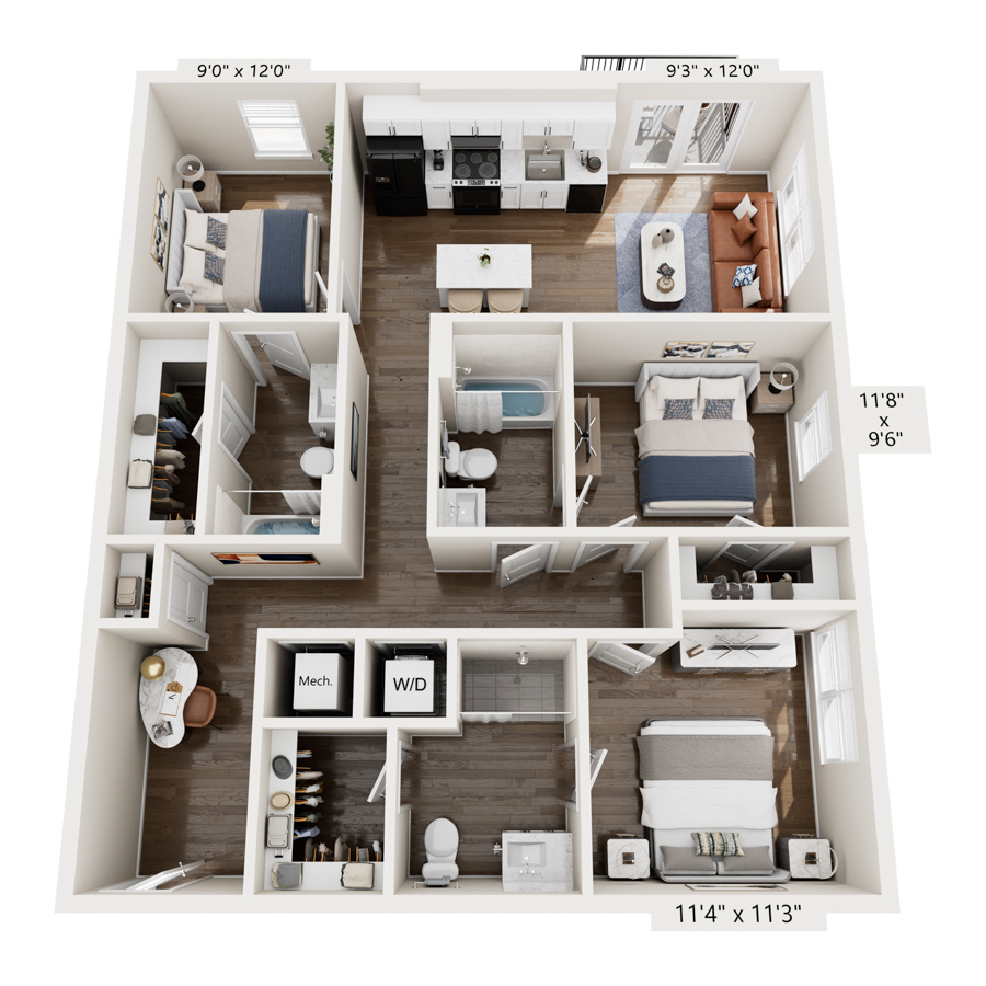 C2.1s floor plan