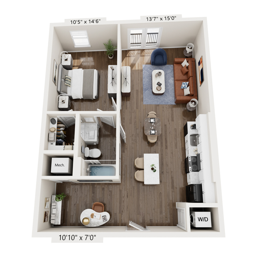 A3.1x floor plan