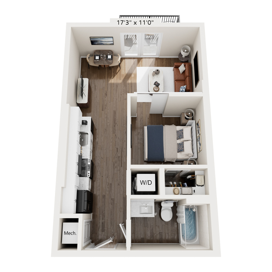 A1.1e floor plan