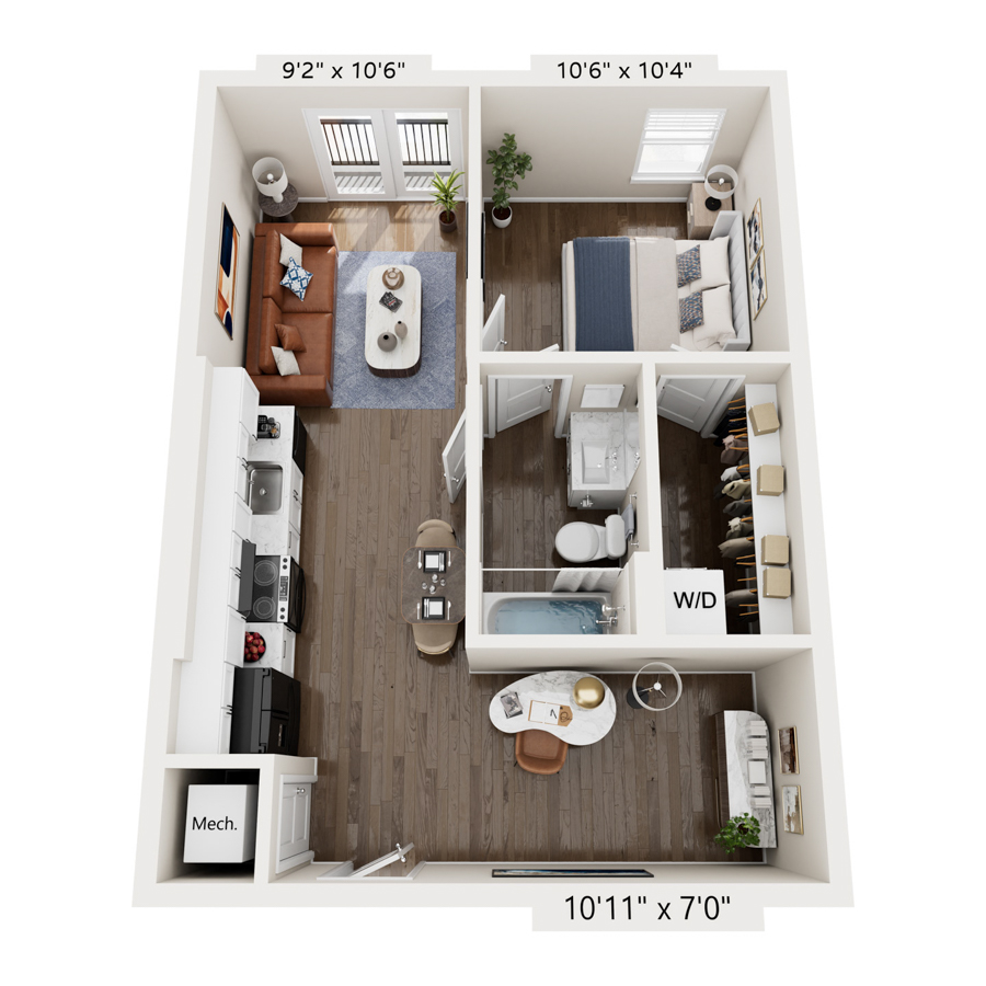 A2.1t floor plan