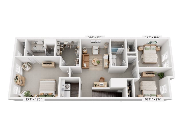 Sawyer floor plan