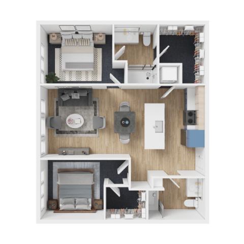 2x2 - E8 floor plan