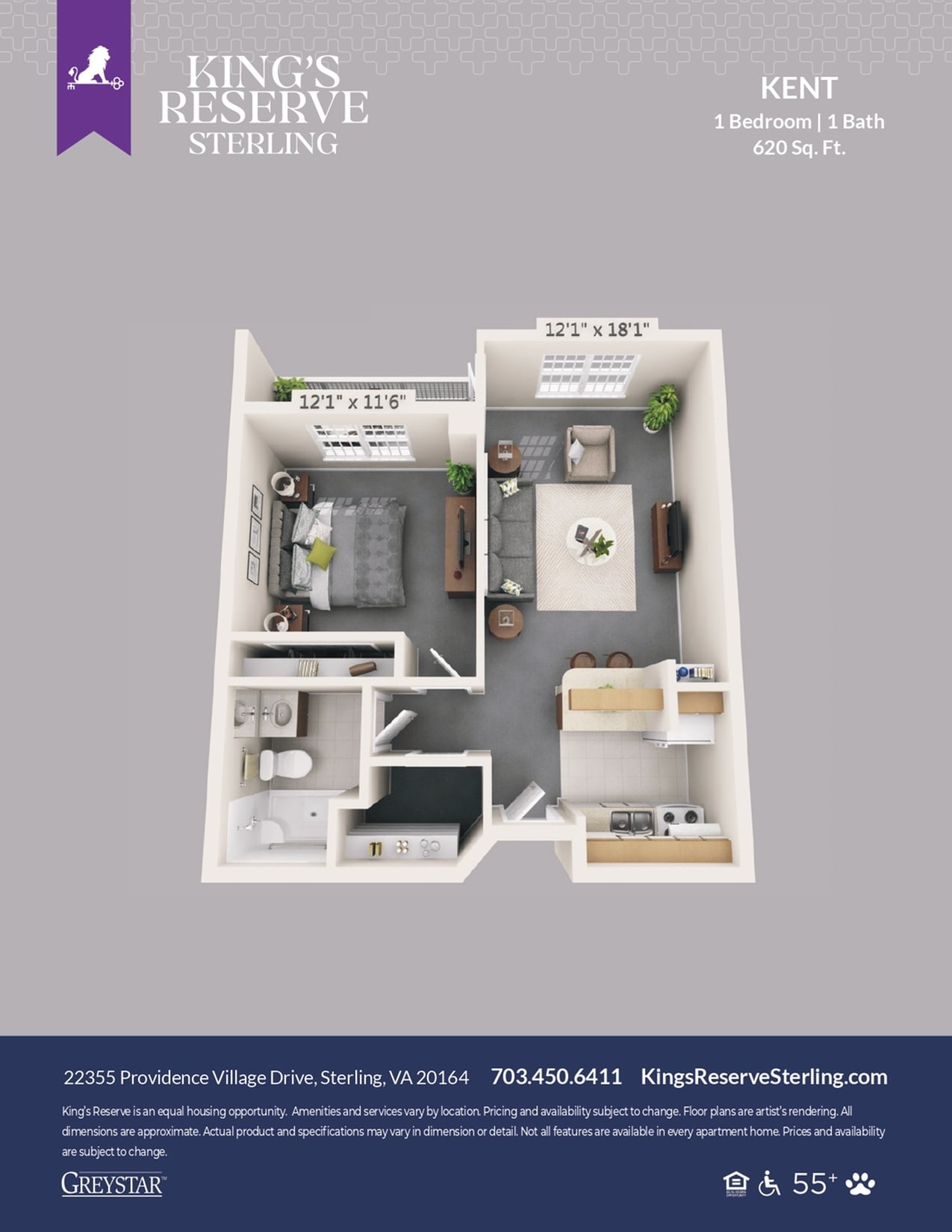 A1-R floor plan