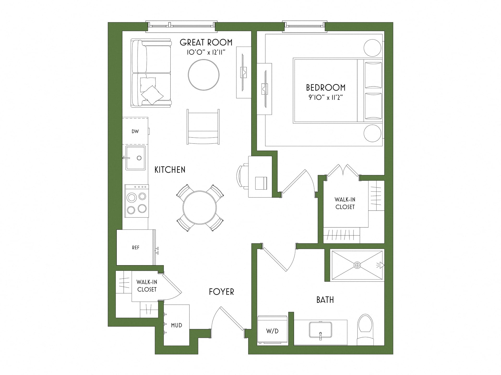 A1 floor plan