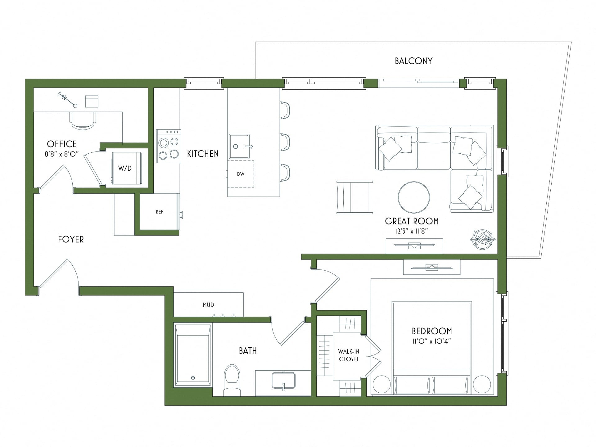A6 floor plan