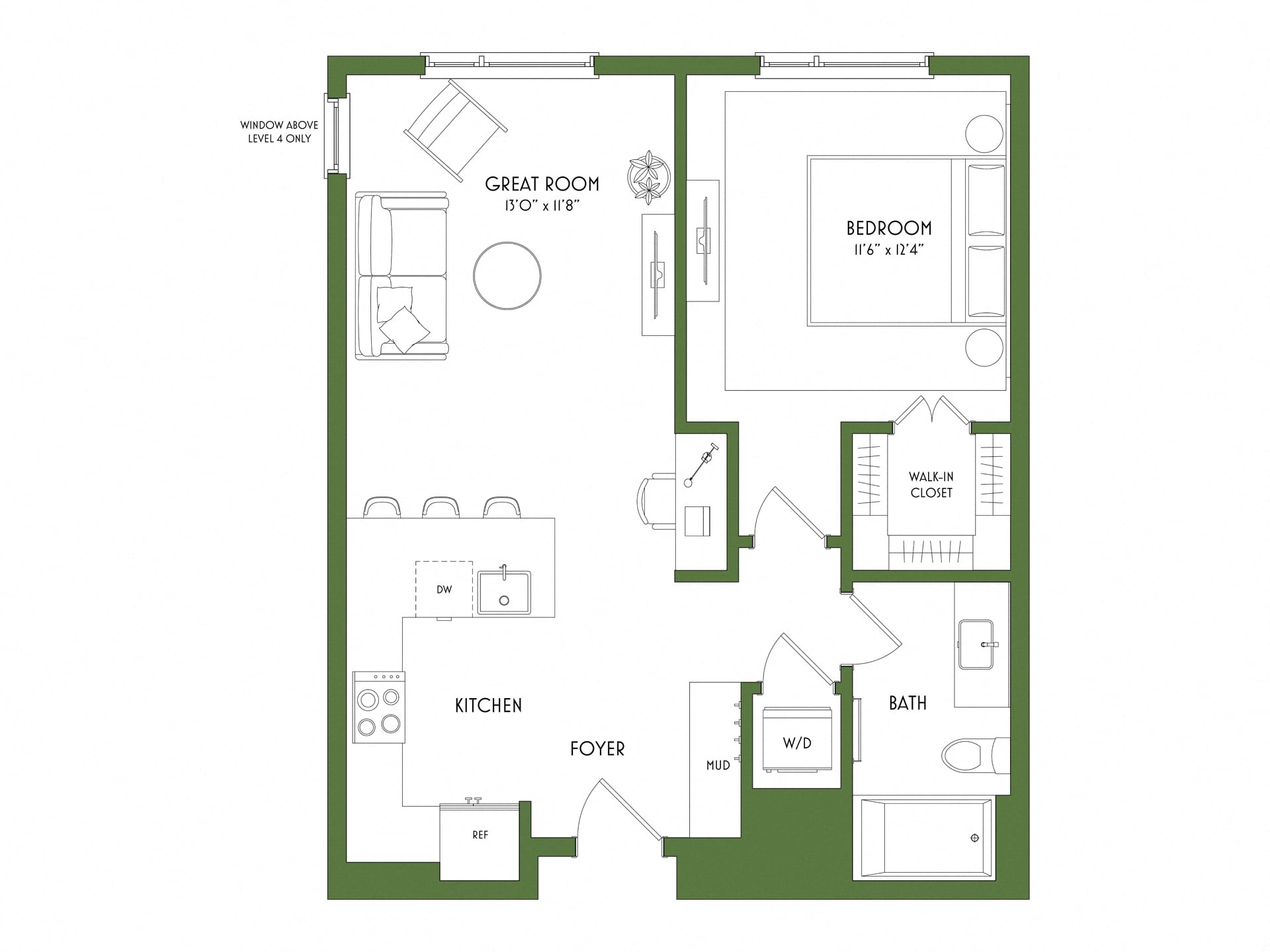A2 floor plan