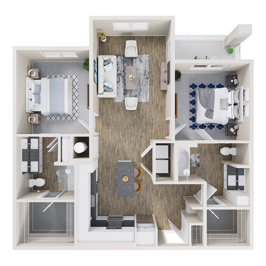 B2 floor plan