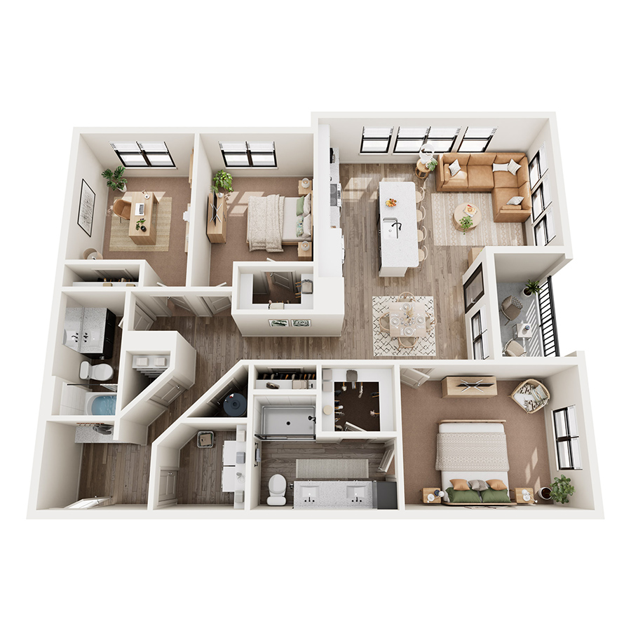 C1 floor plan