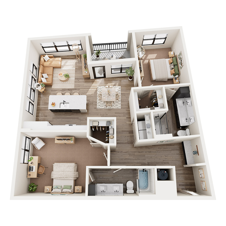 B8 floor plan