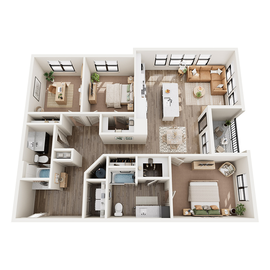 C1HC floor plan