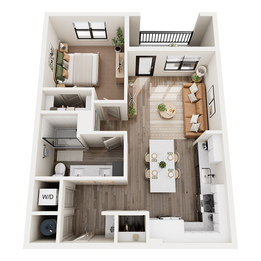 A2 floor plan