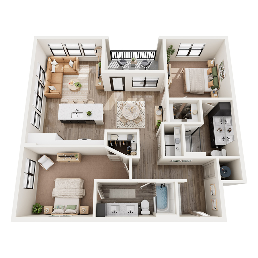 B3 floor plan
