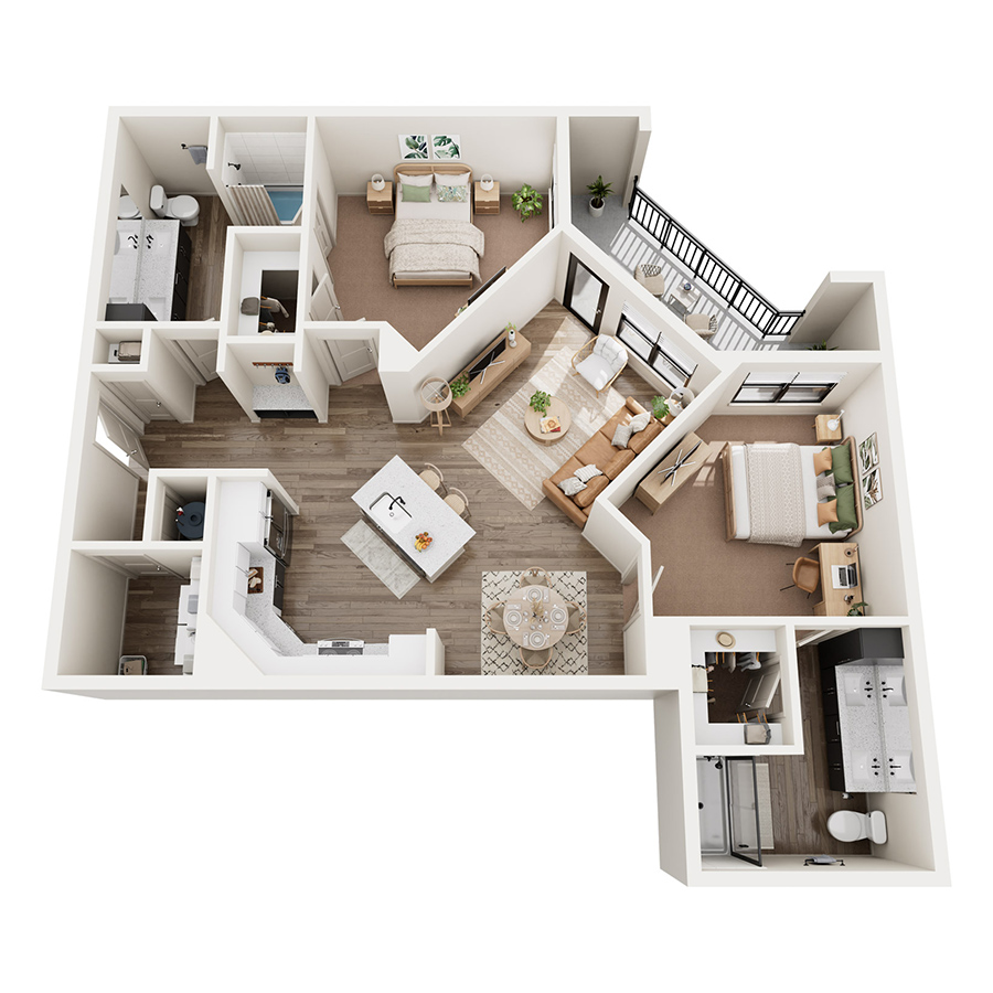 B6 floor plan