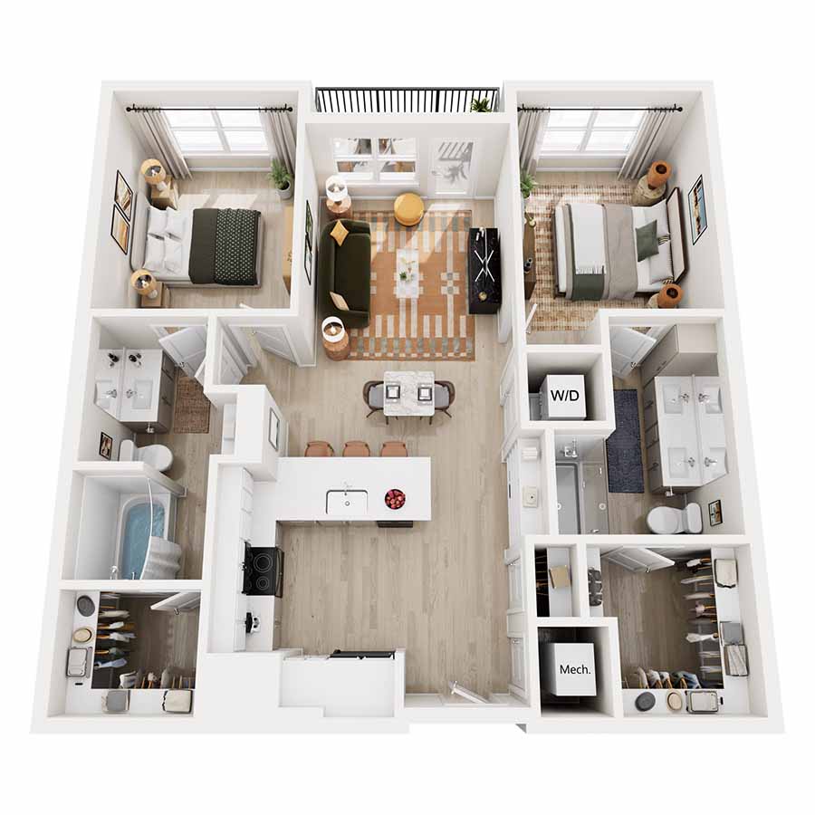B2 floor plan