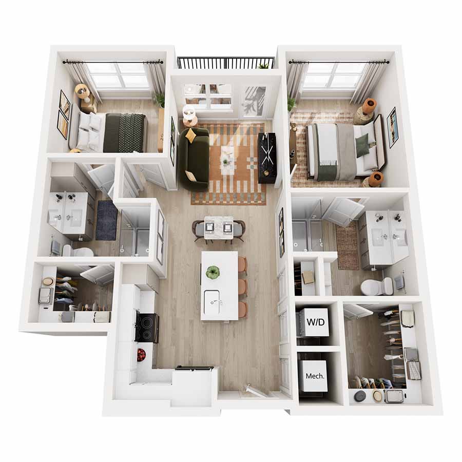 B4 floor plan