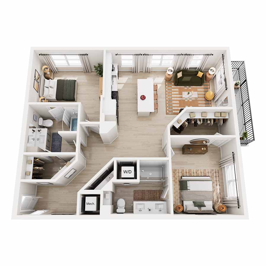 B3 floor plan
