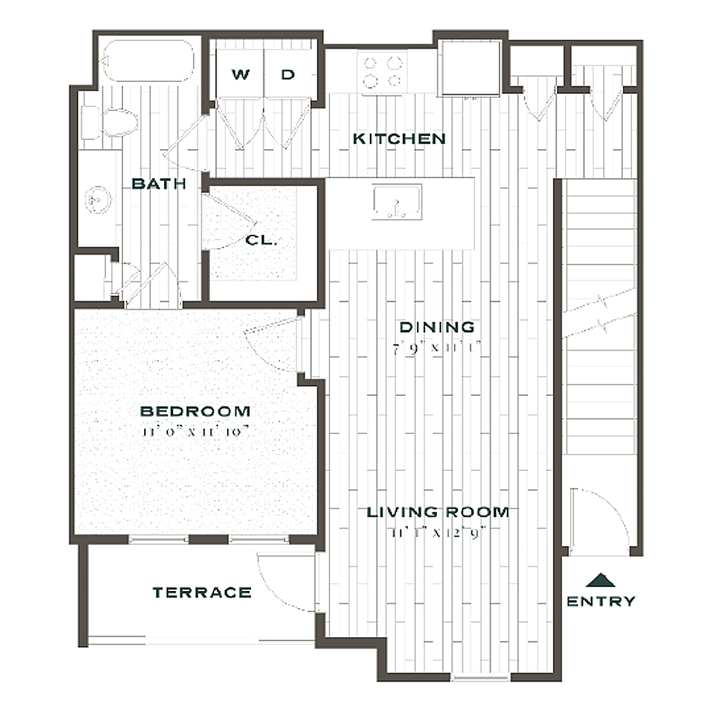 A2 floor plan