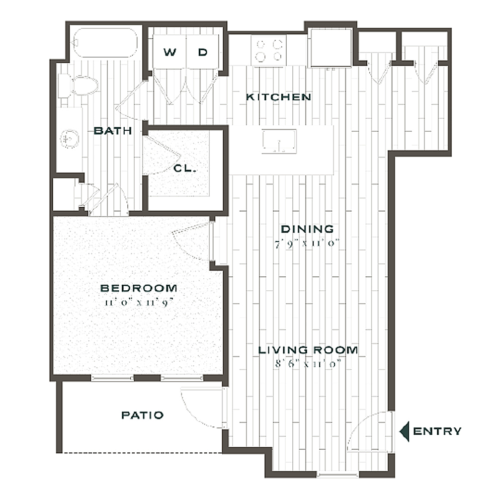 A1 floor plan