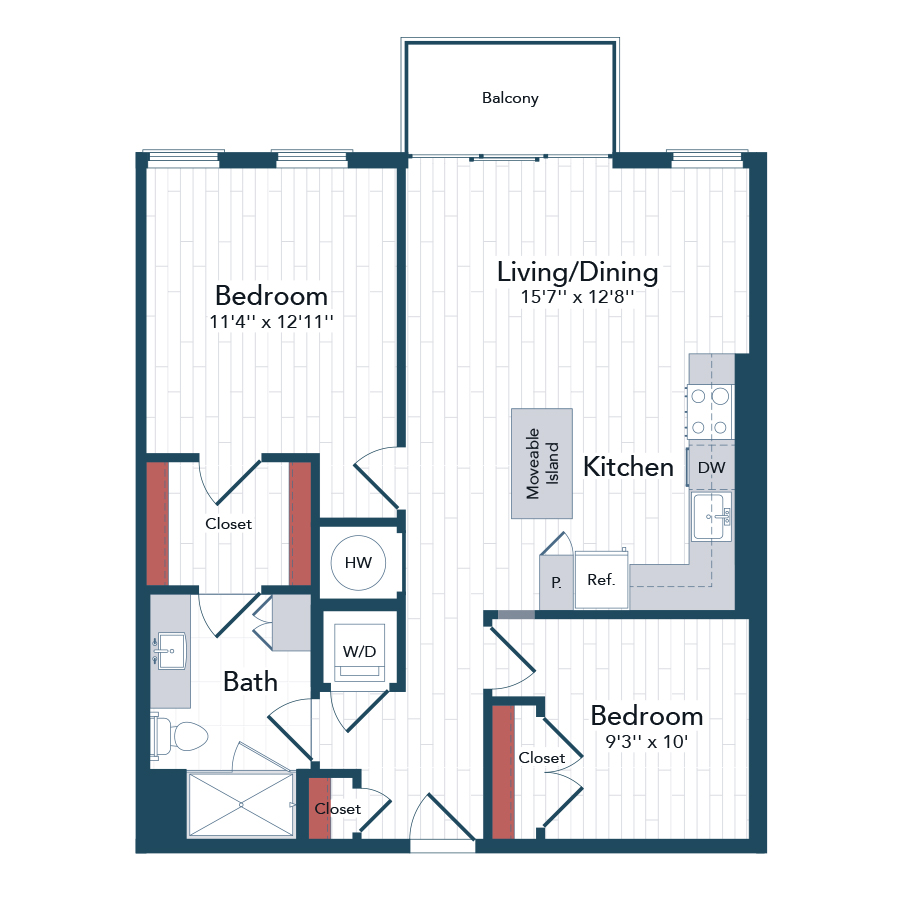 B2 floor plan