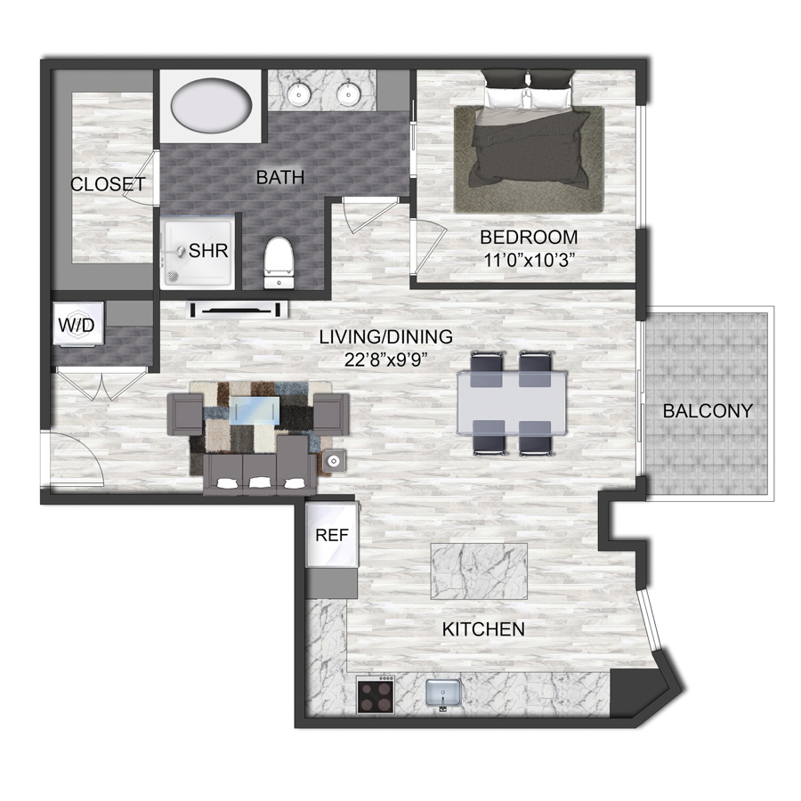 A11 floor plan