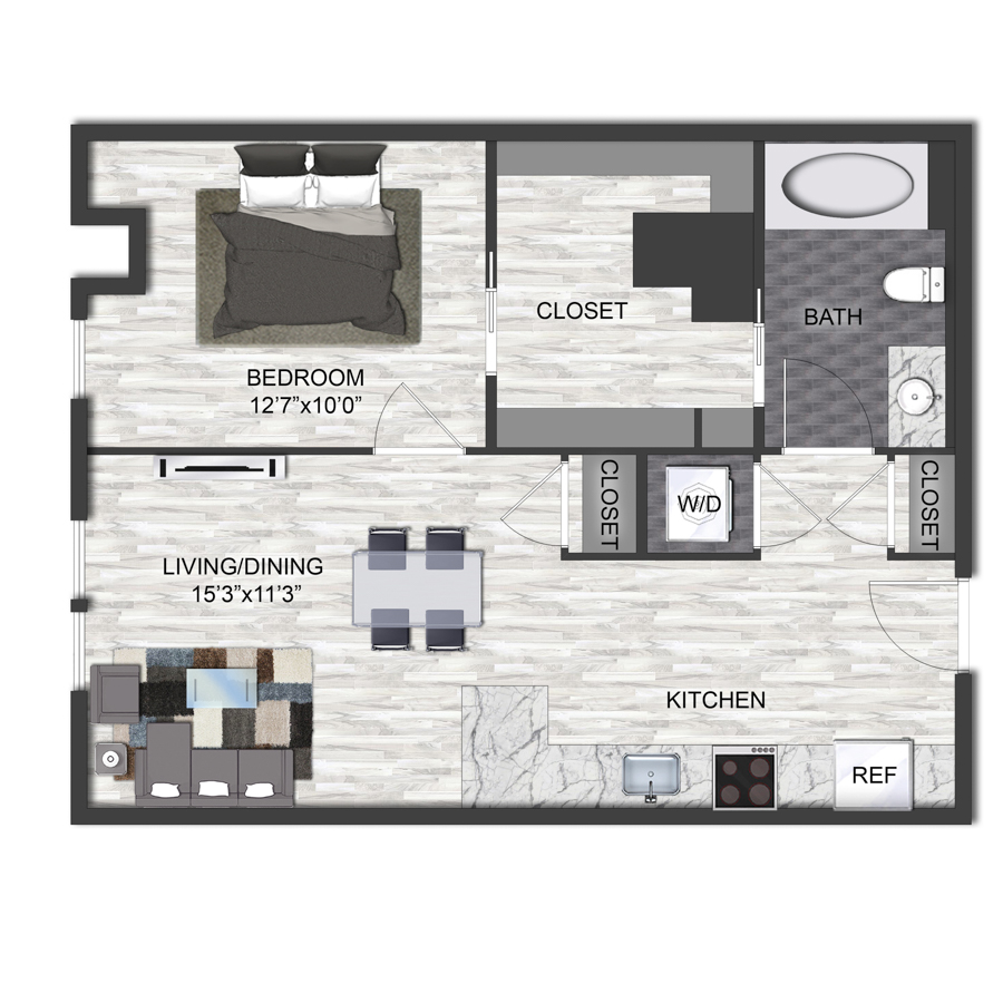A3 floor plan