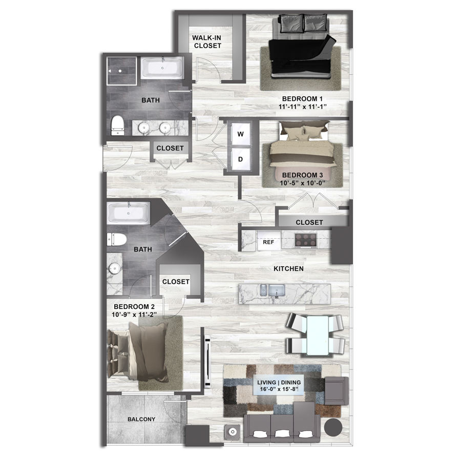 C1 floor plan