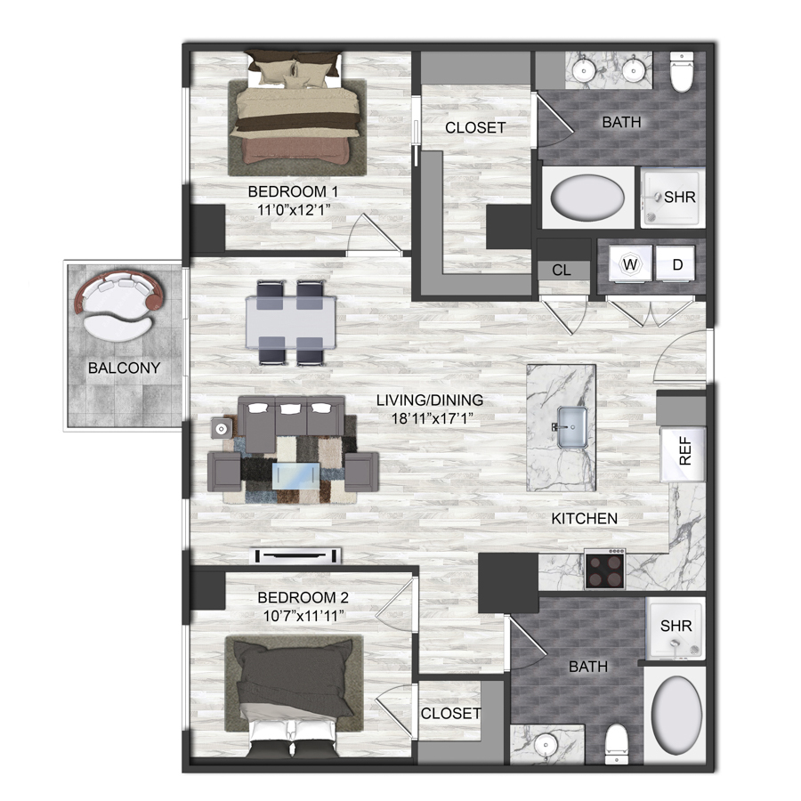 B4 floor plan
