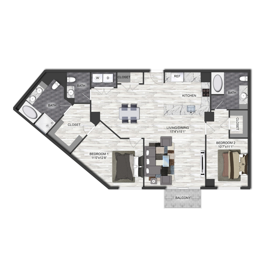 B8 floor plan