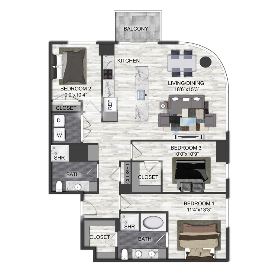 C2 floor plan