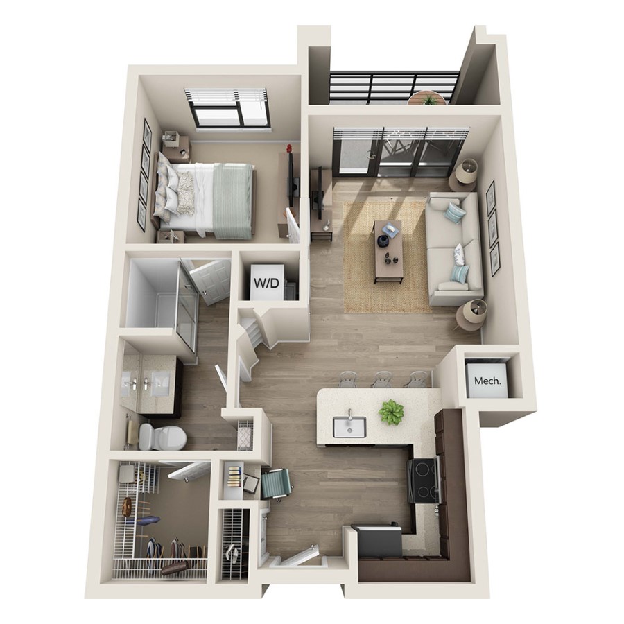 A1 floor plan