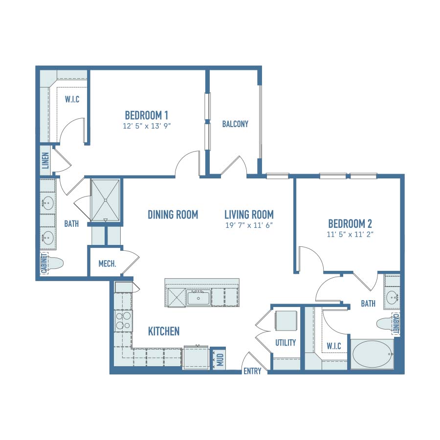 B2 floor plan