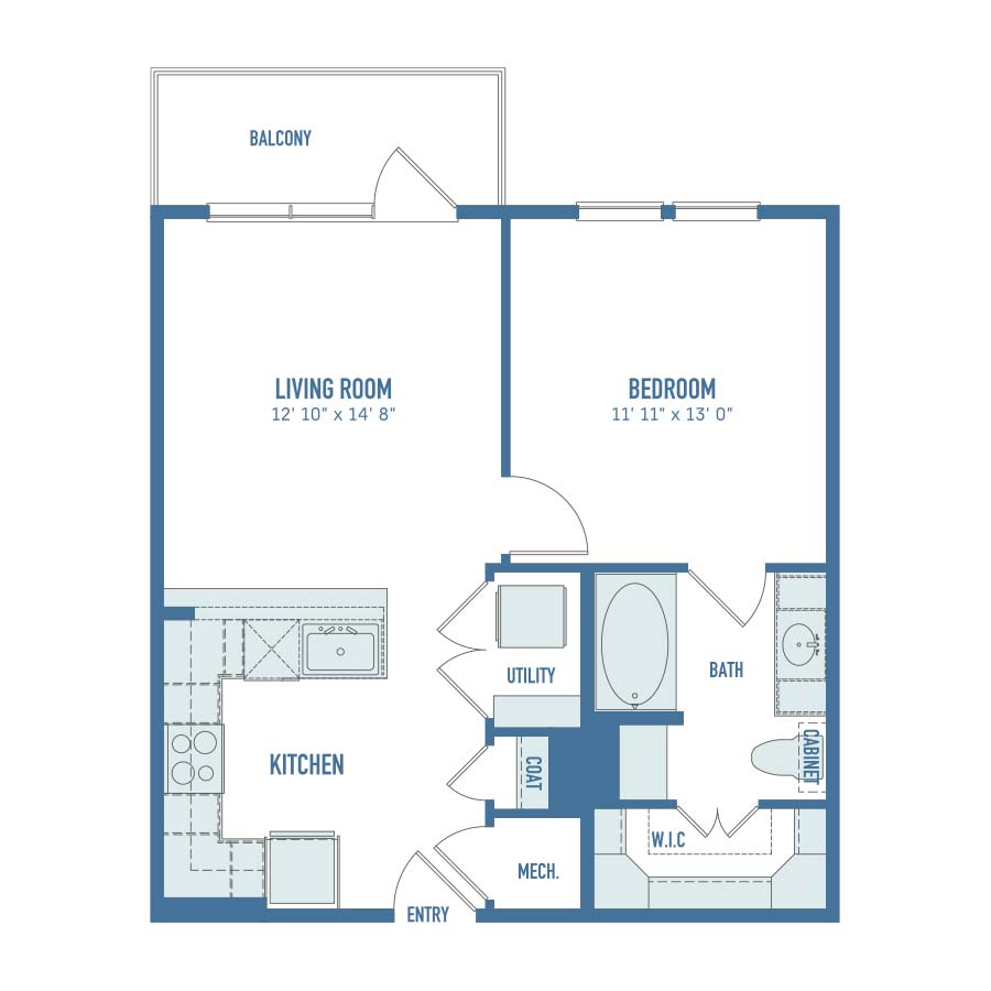 A1 floor plan