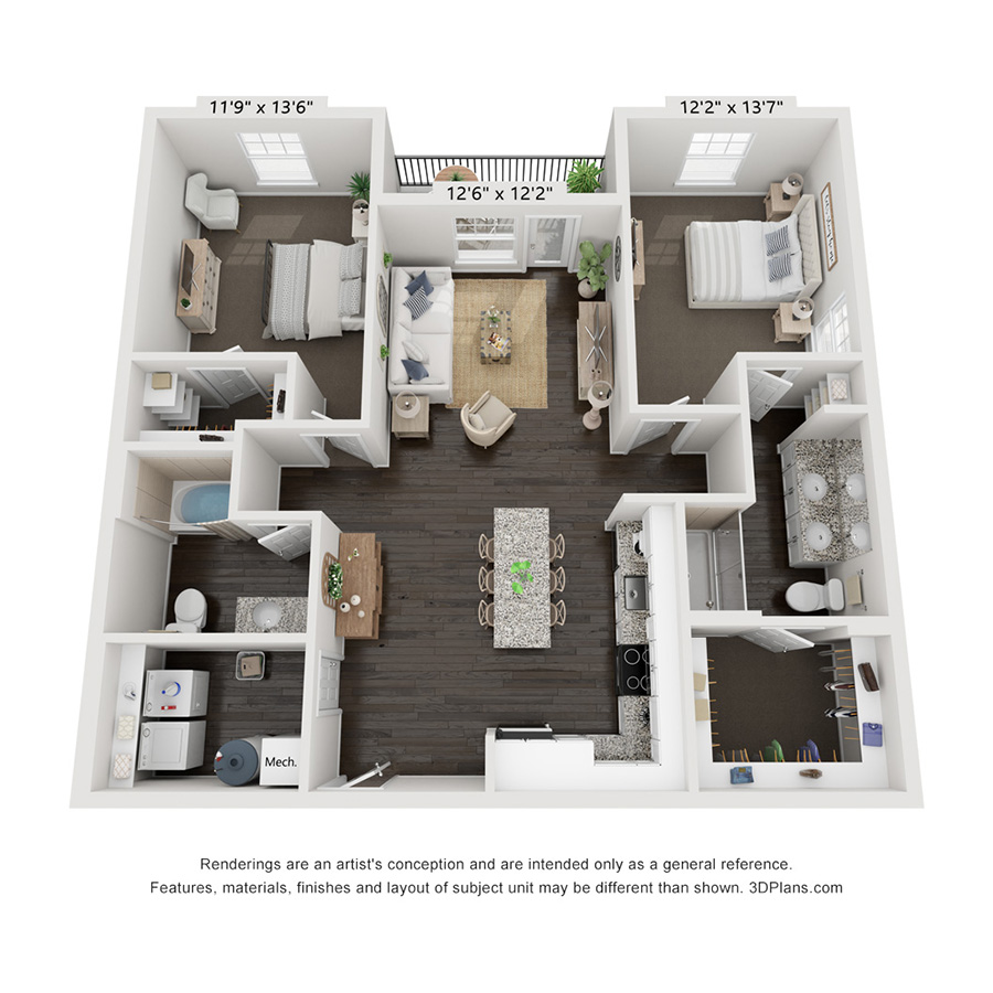 B1C floor plan