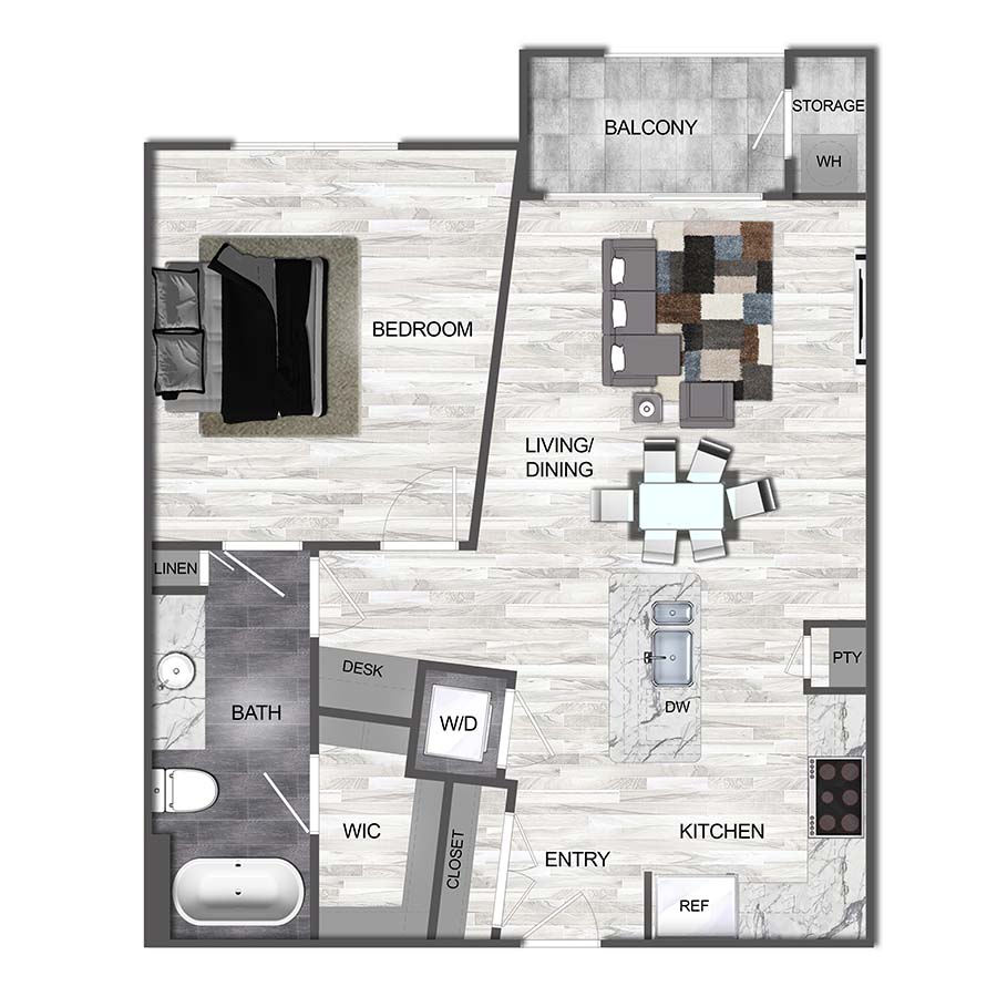 A2 floor plan