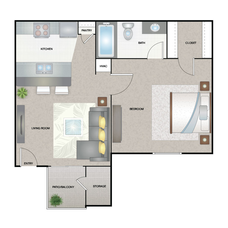 A1 floor plan
