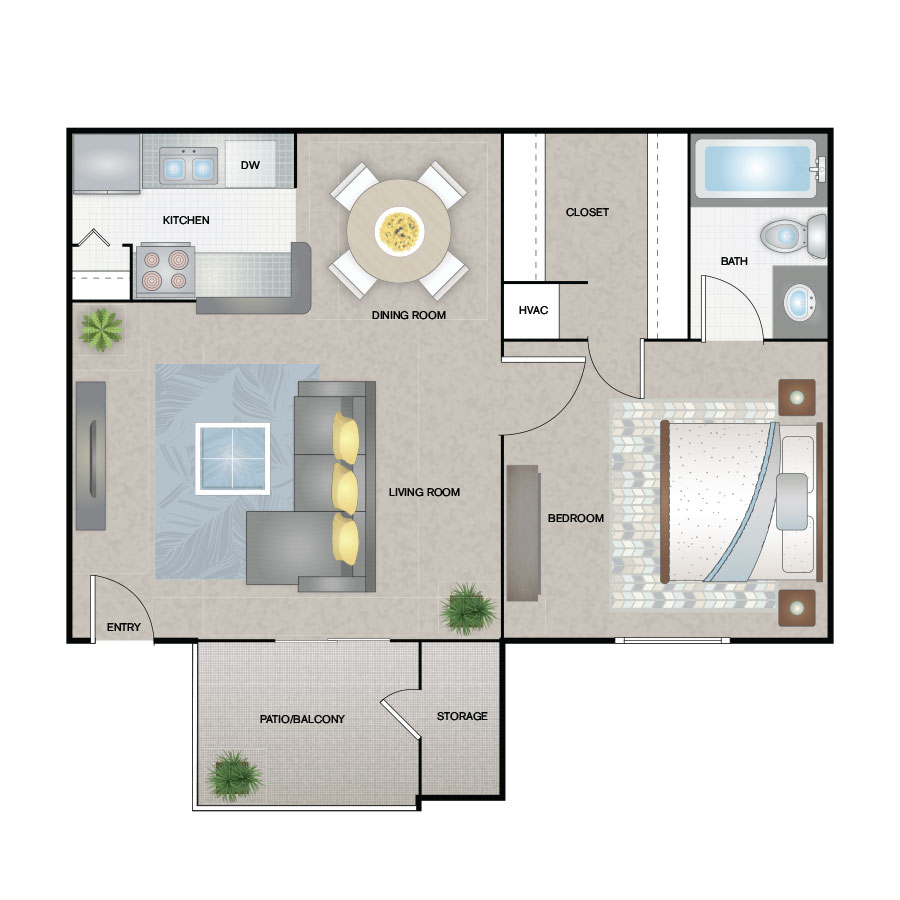 A4 floor plan