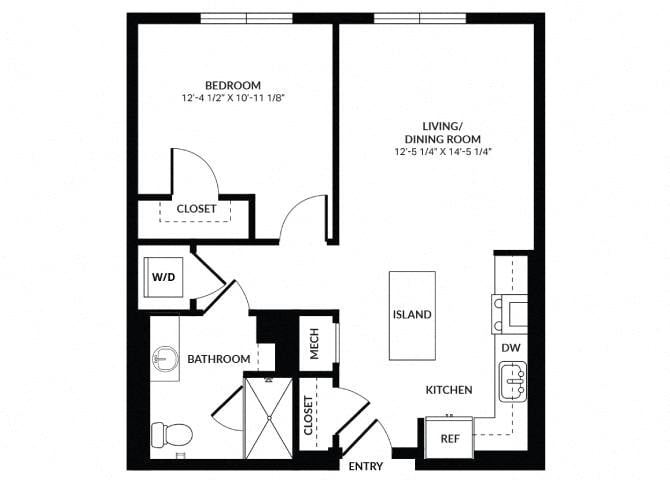 A2 floor plan