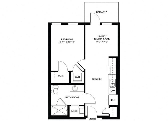 A1 floor plan