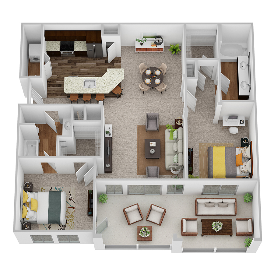 B2 floor plan