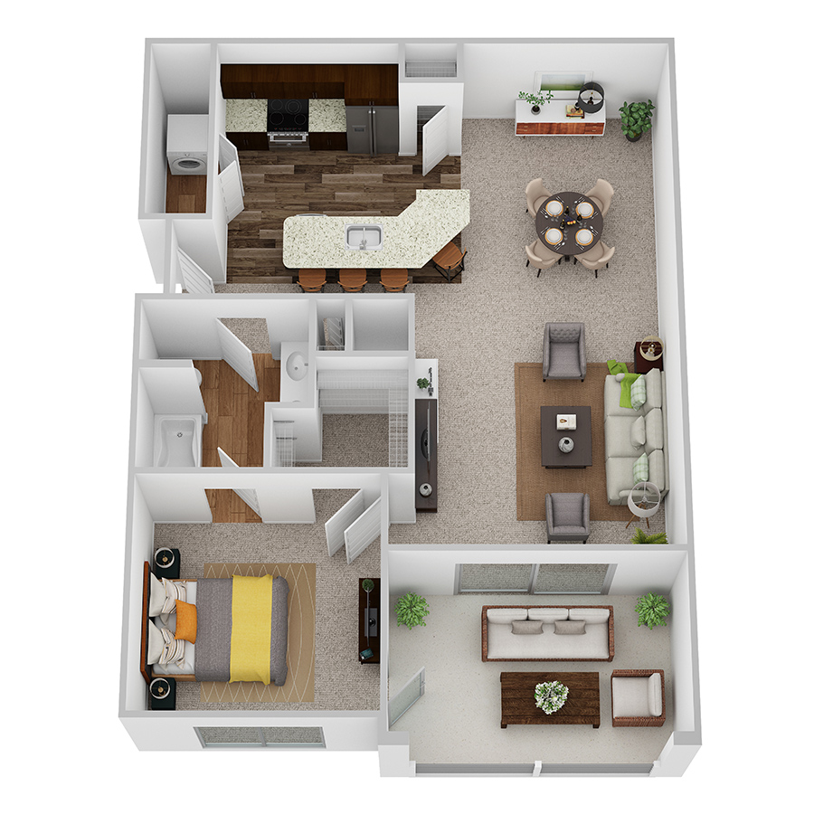 A floor plan