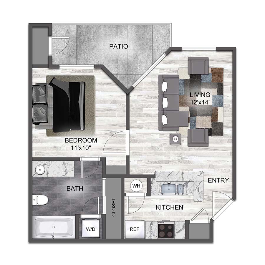 A1 floor plan