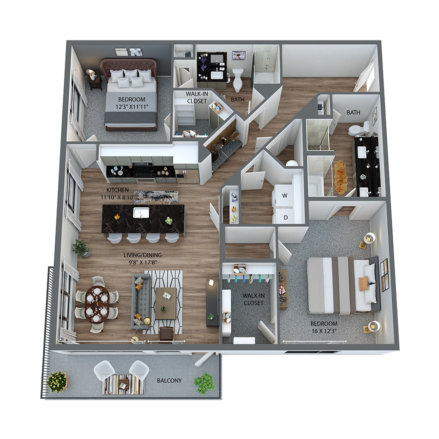B4 floor plan