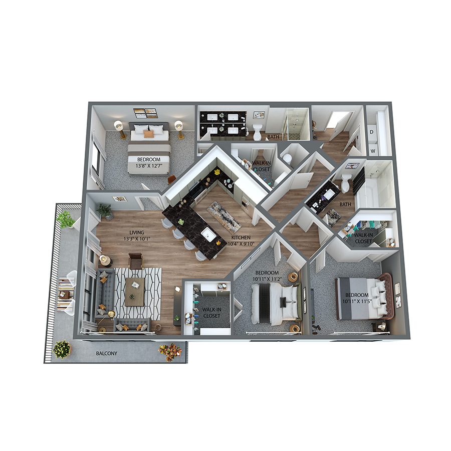 C1 floor plan