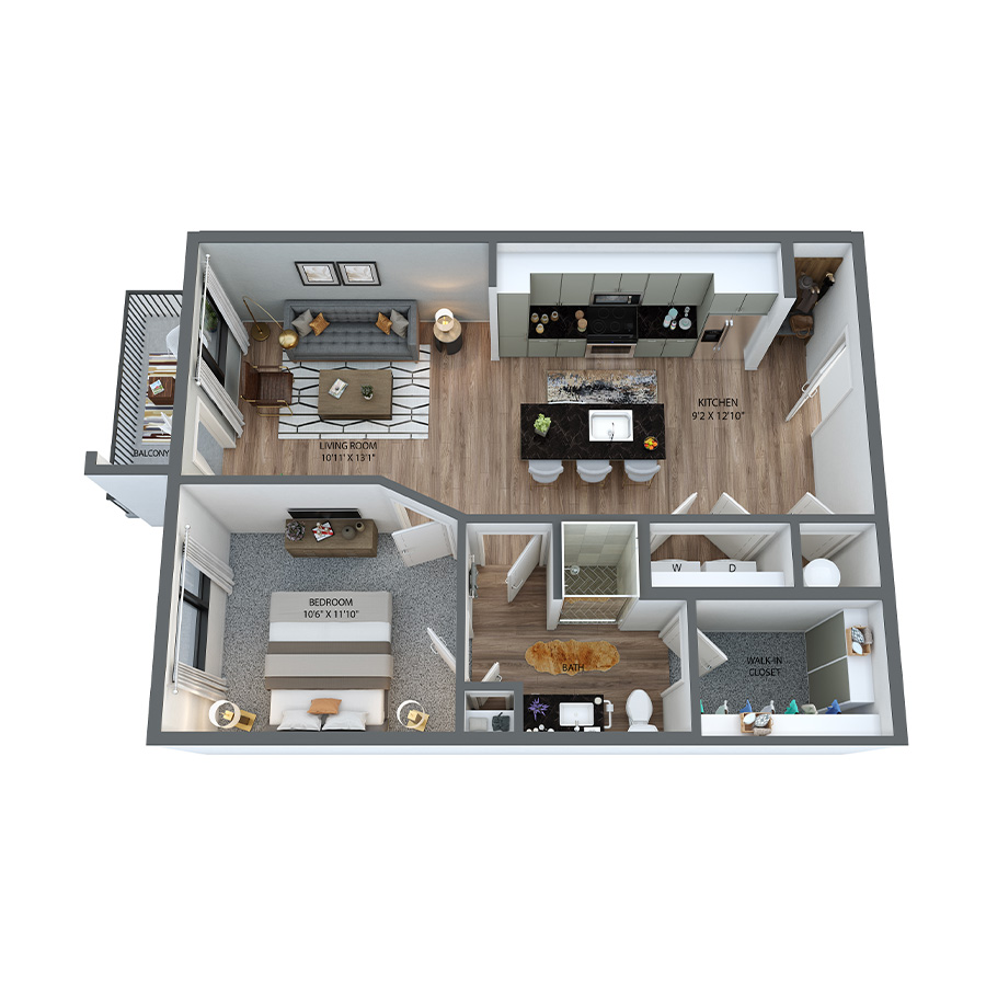 A1 floor plan