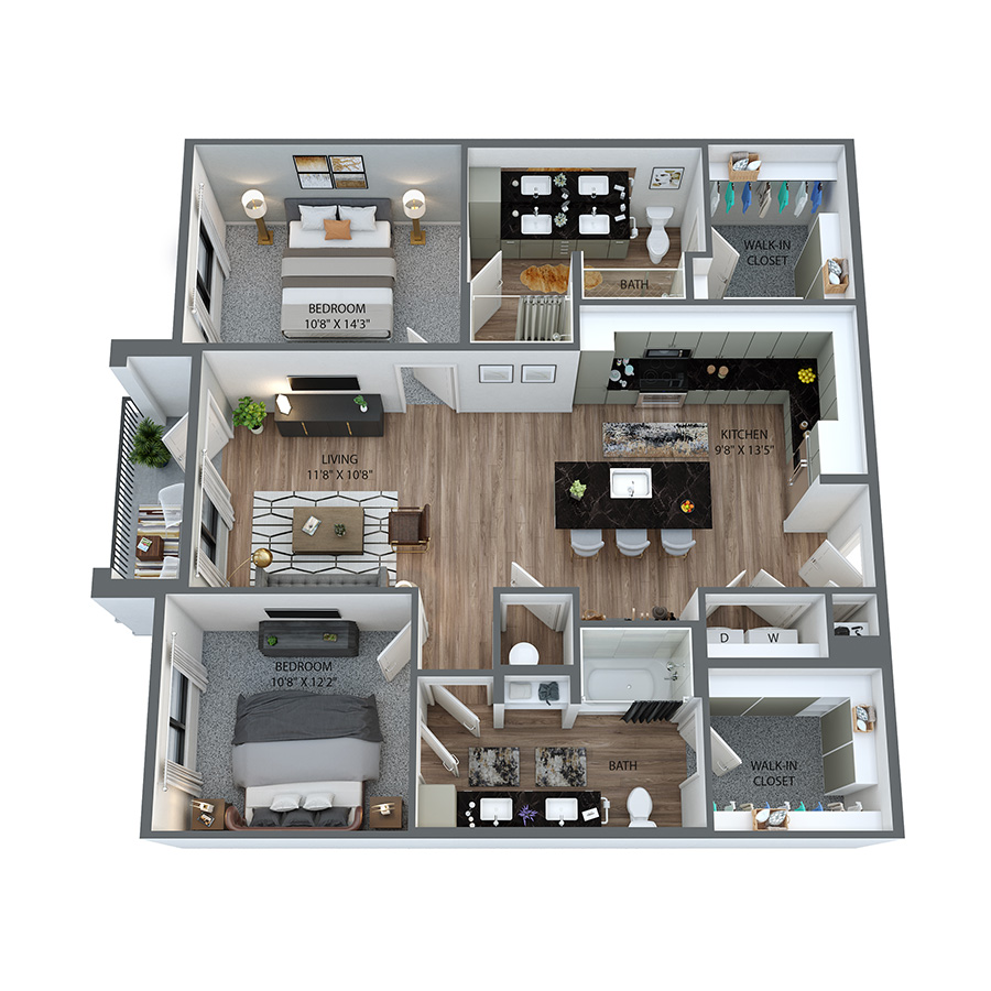 B2 floor plan