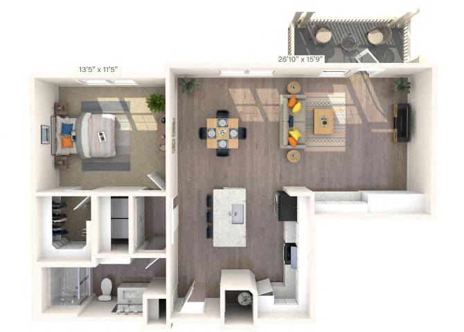Tidewater floor plan